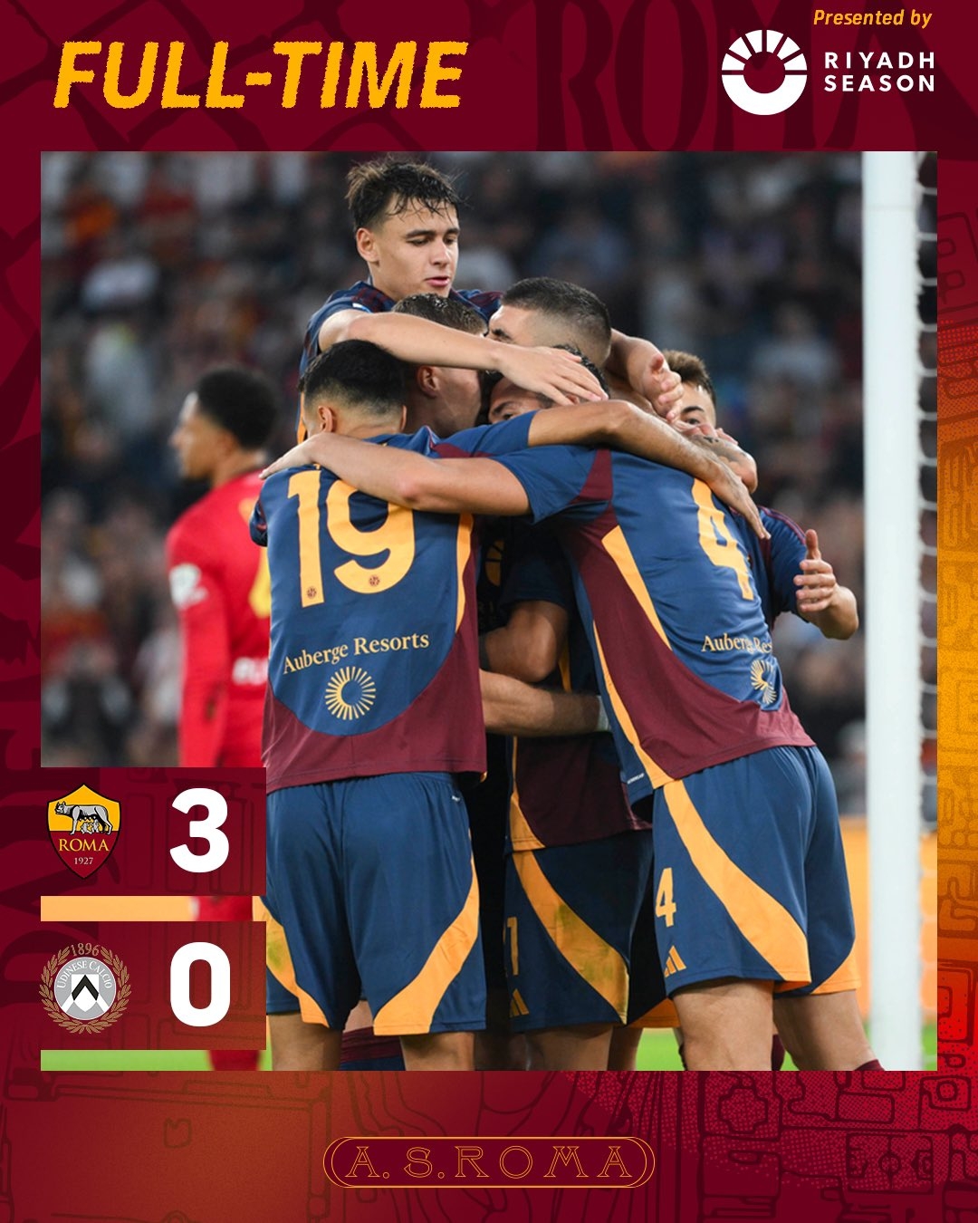 开云体育平台APP-关于罗马队在主场击败对手，士气高涨的信息