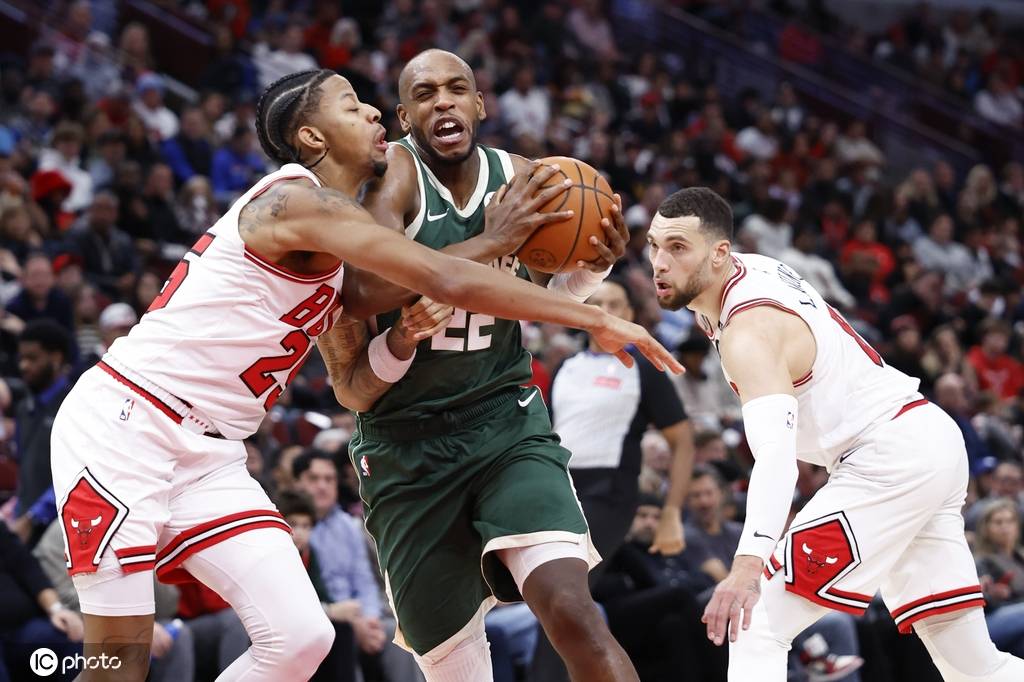 雄鹿击败公牛，领先全场